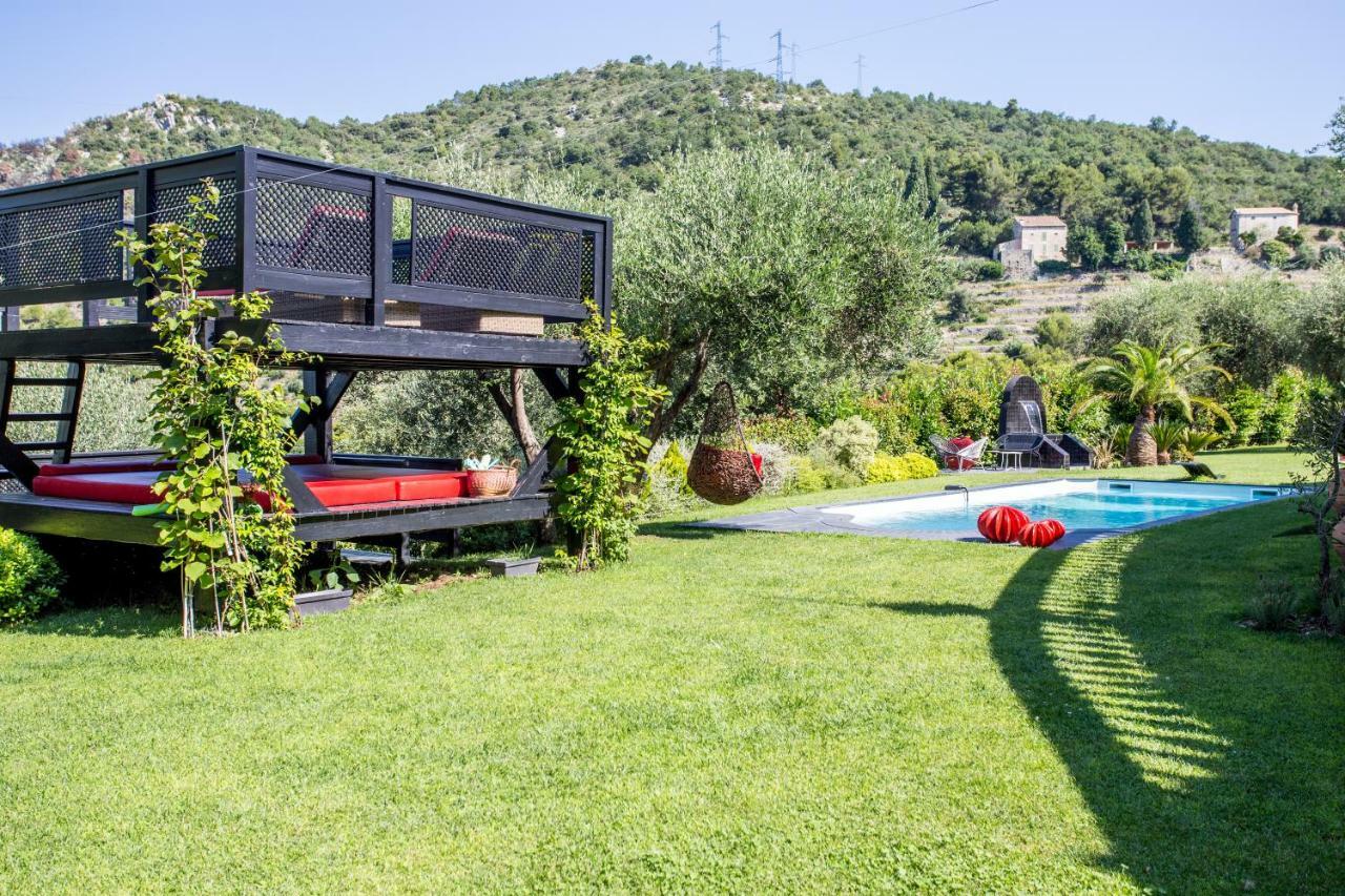 Hotel Mas de Provence en Riviera La Roquette-sur-Var Exterior foto